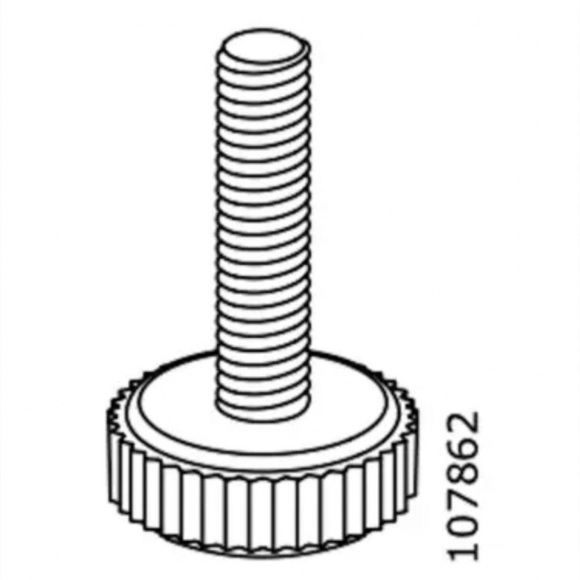 Adjustable Feet # 107862 foot Support Leg M6 27mm Replacement Part - Picture 3 of 3